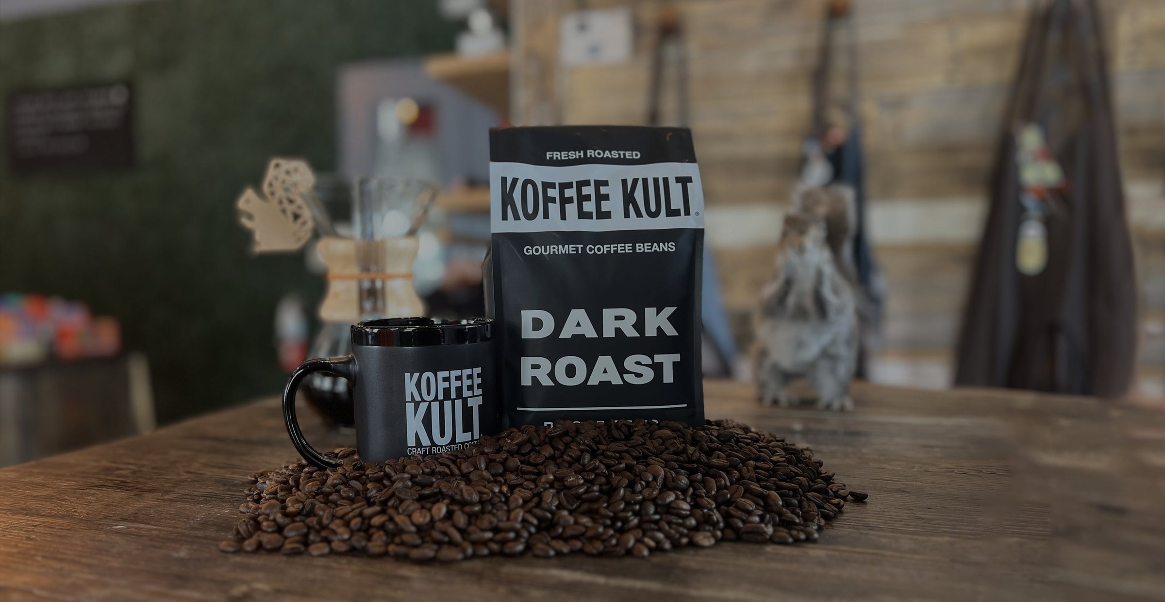Best Selling Coffees in display trays