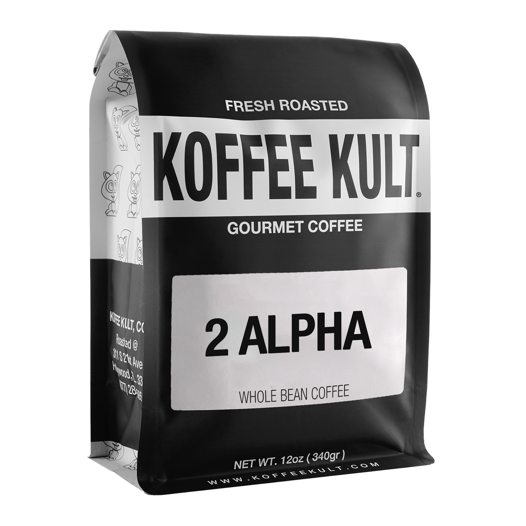 2 Alpha 12oz Whole Bean Coffee