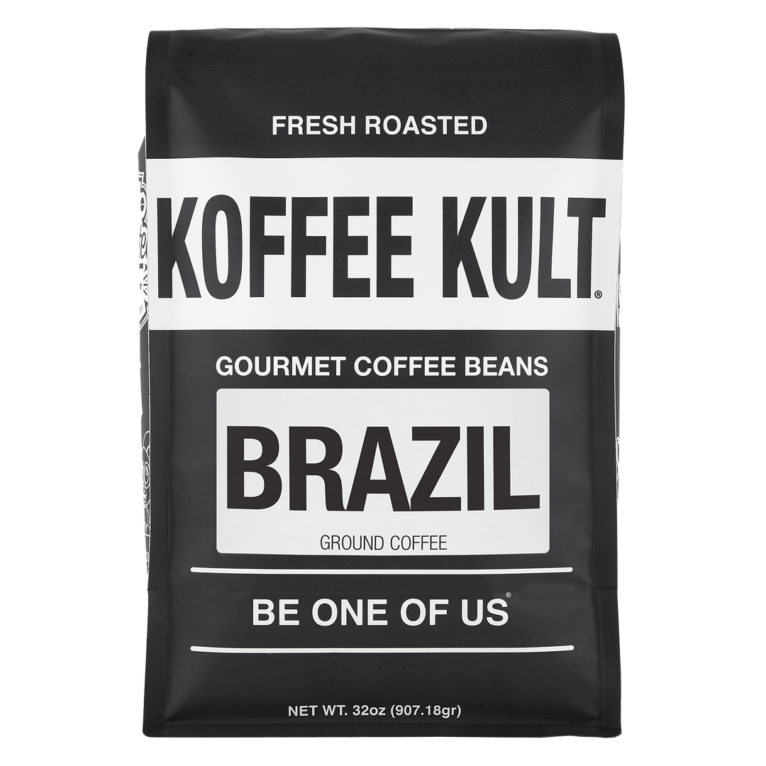 Brazil 32oz Ground Coffee Front Facing