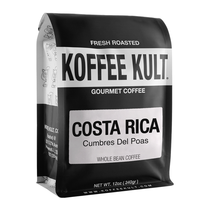 Cumbres Coffee beans right front