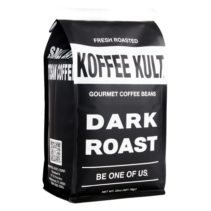Koffee Kult 32oz Whole Bean Dark Roast Updated Bag