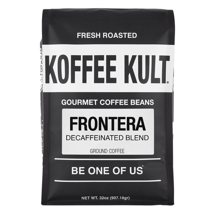 Frontera Decaf 32oz Ground Coffee Front Facing
