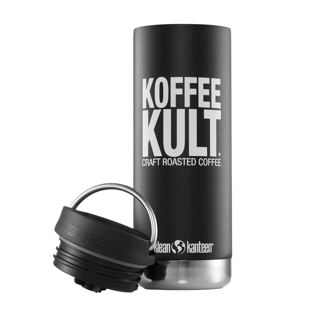 Insulated Travel Mug with Cap Off