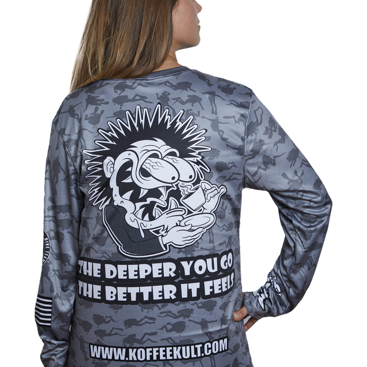 Koffee Kult dive shirt back
