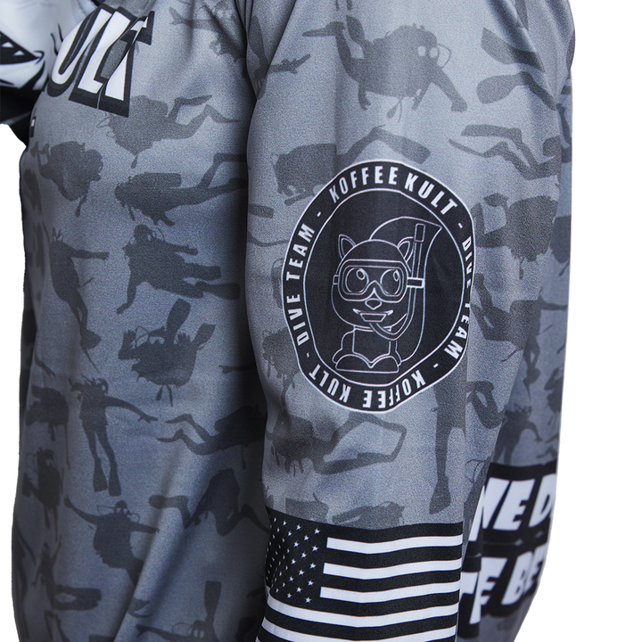 Koffee Kult dive shirt arm