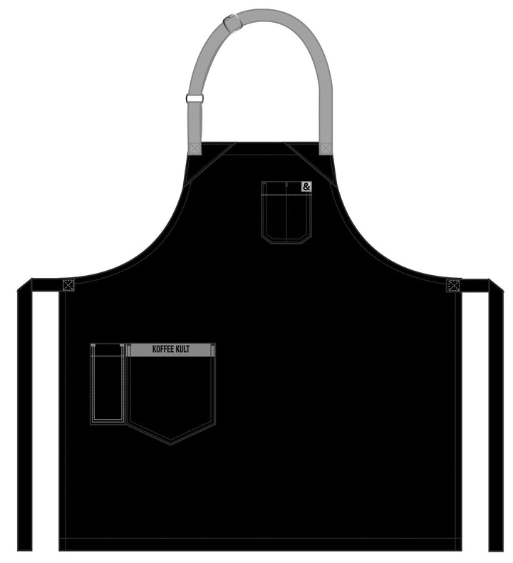 H B Koffee Kult apron