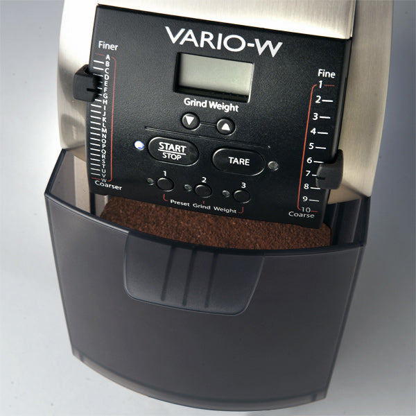 Vario grinder with grounds