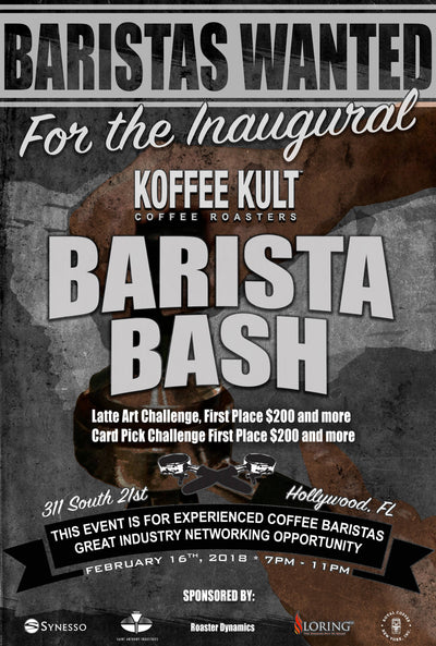 Koffee Kult Holds Inaugural Barista Bash