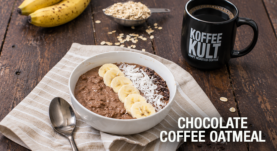Chocolate Coffee Oatmeal with title text