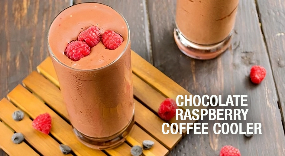 Chocolate Raspberry Coffee Cooler