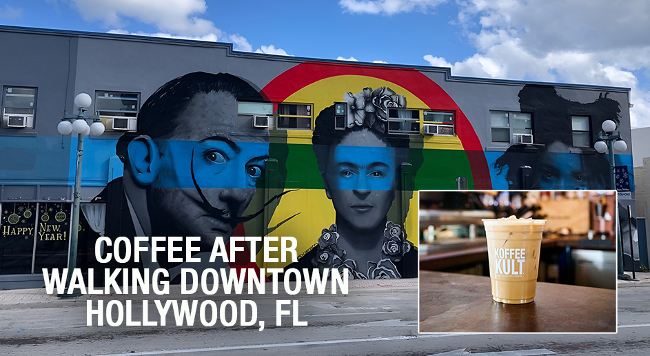 The Coffee Break to Take After Walking Downtown Hollywood and the Murals