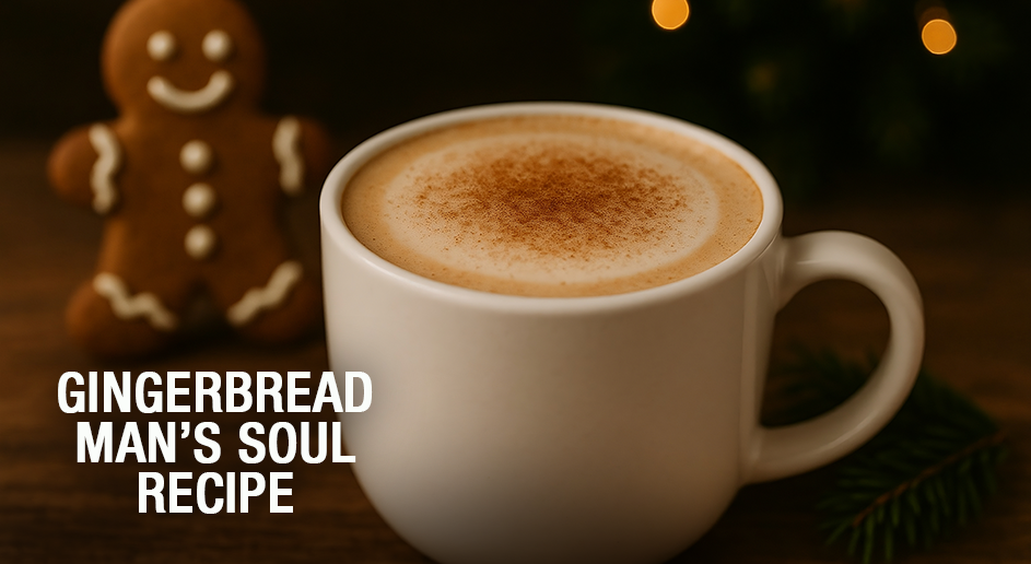 Meet Gingerbread Man’s Soul: The Taste of Christmas in a Cup 🎄