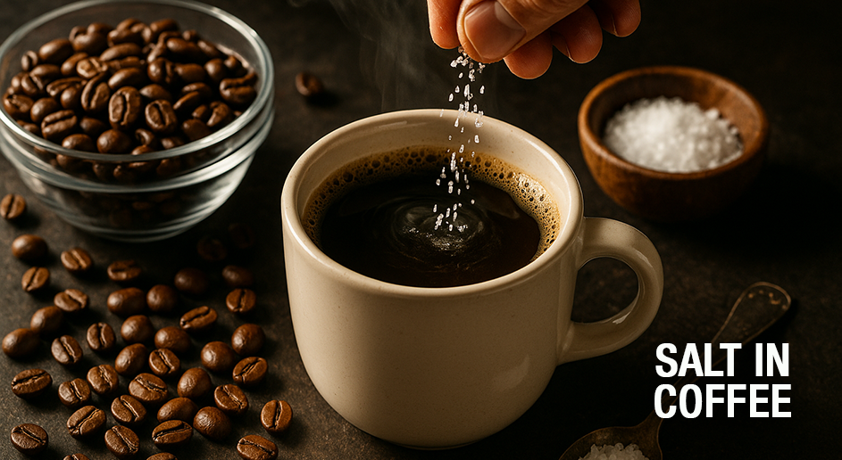 Salt in Coffee: The Simple Trick That Cuts Bitterness
