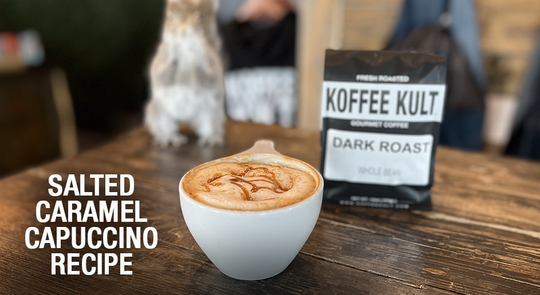 Sweet & Salty: Salted Caramel Cappuccino Recipe
