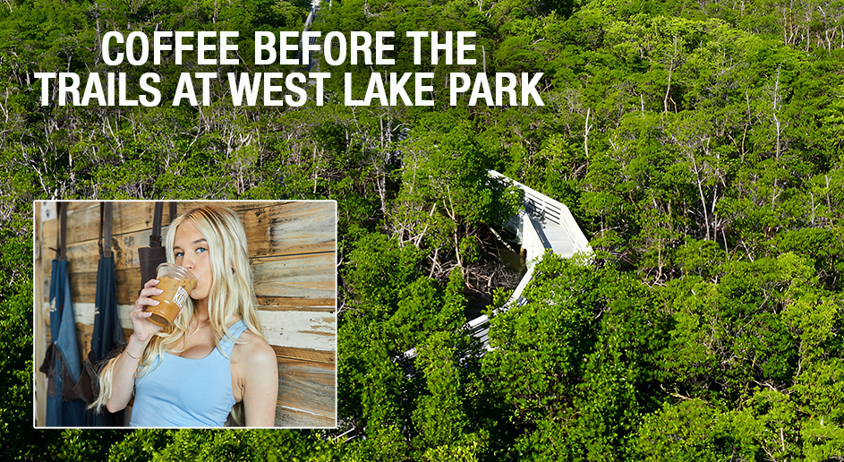 Coffee Before You Hit the Trails at West Lake Park