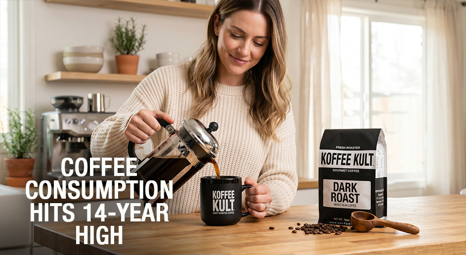 Coffee Consumption Hits 14-Year High