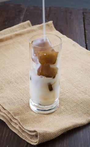 awesome cold coffee drink with milk