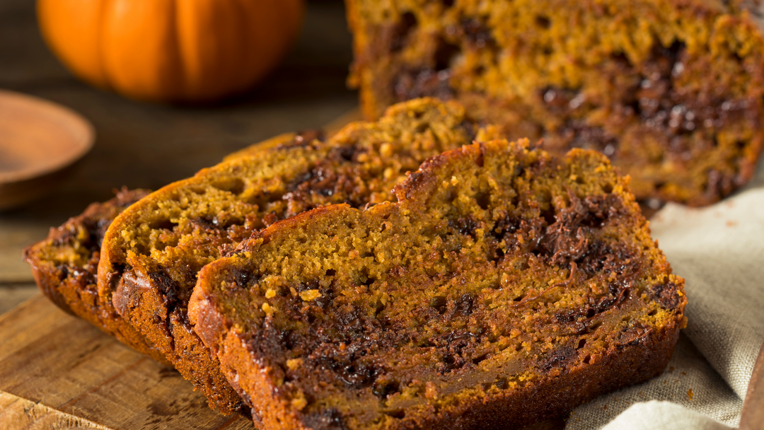 Pumpkin Chocolate Chip Coffee Bread