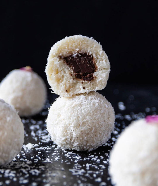 Chocolate Coconut Ladoo Recipe