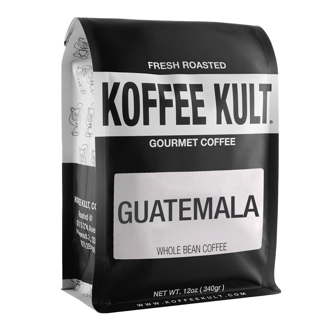 Koffee Kult Guatemala Huehuetenango whole bean coffee