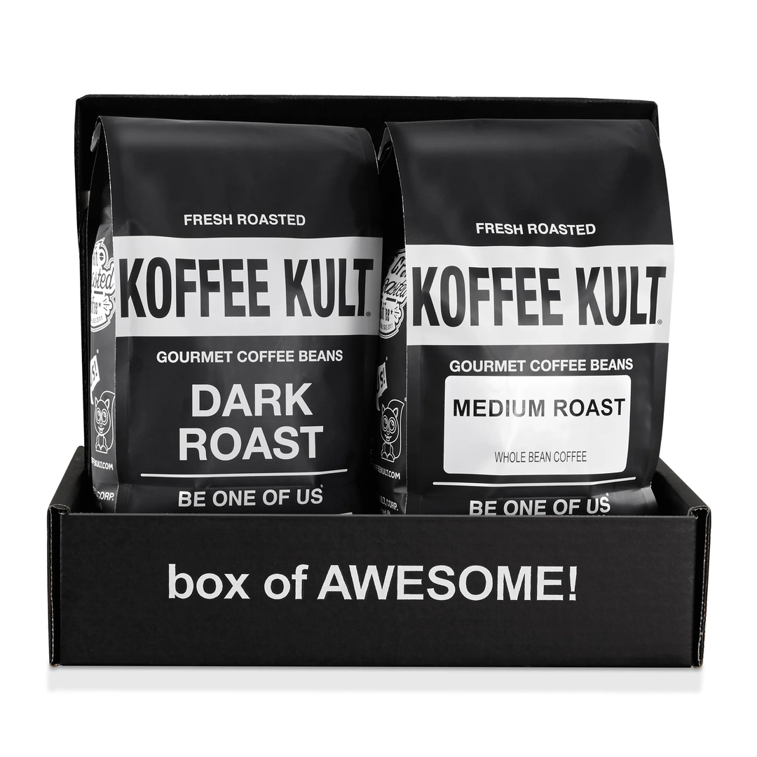 Koffee Kult gift box 2 x32oz 
