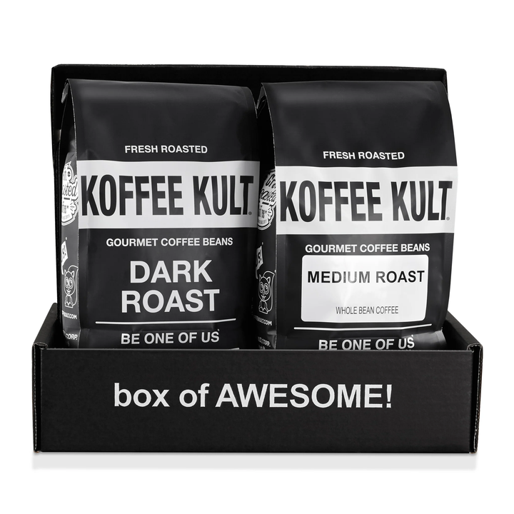 Koffee Kult gift box 2 x32oz 