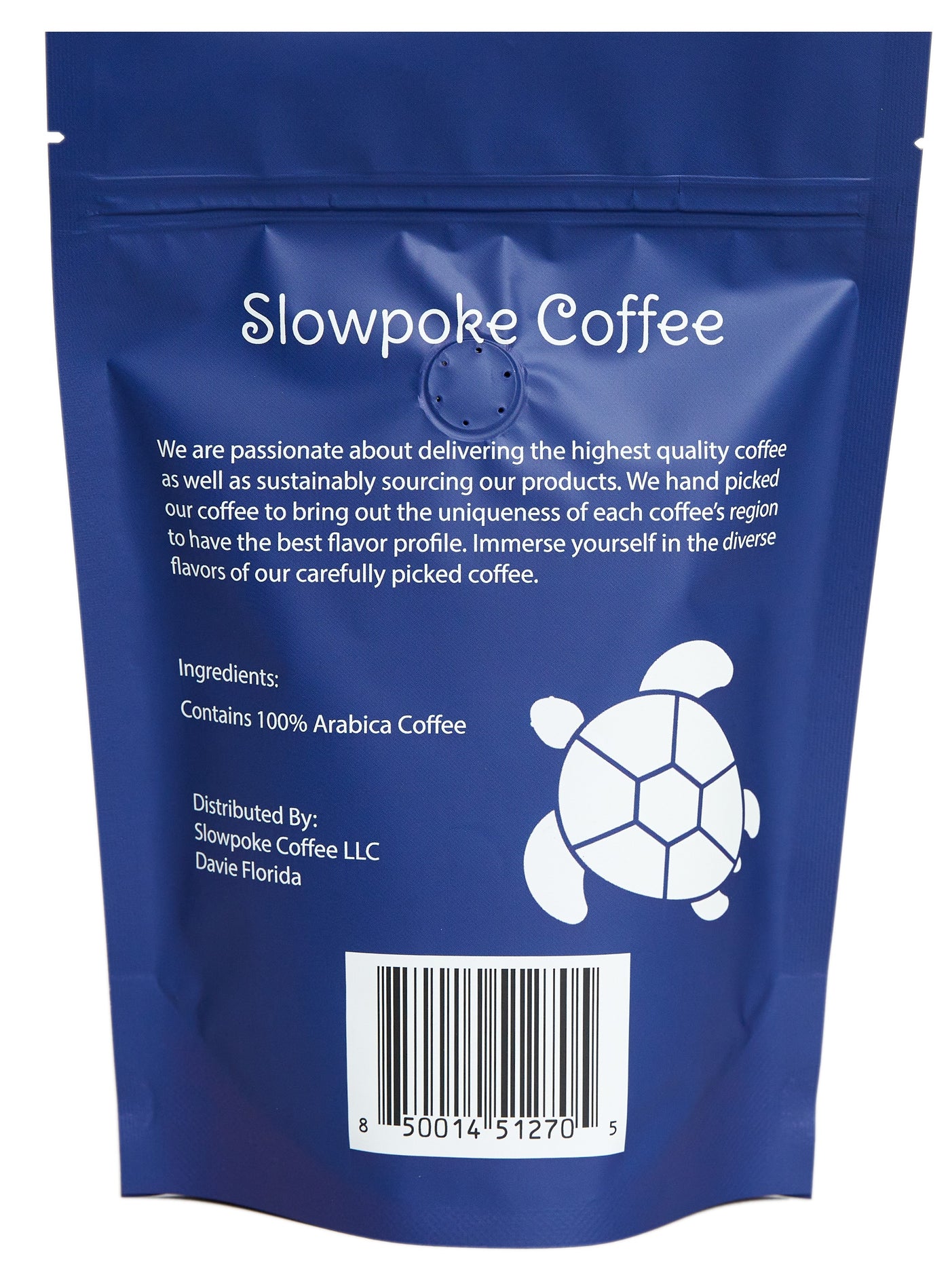 slow poke coffee shell blend back