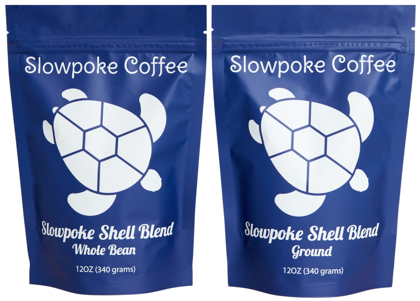 slow poke coffee shell blend front whole ben and ground