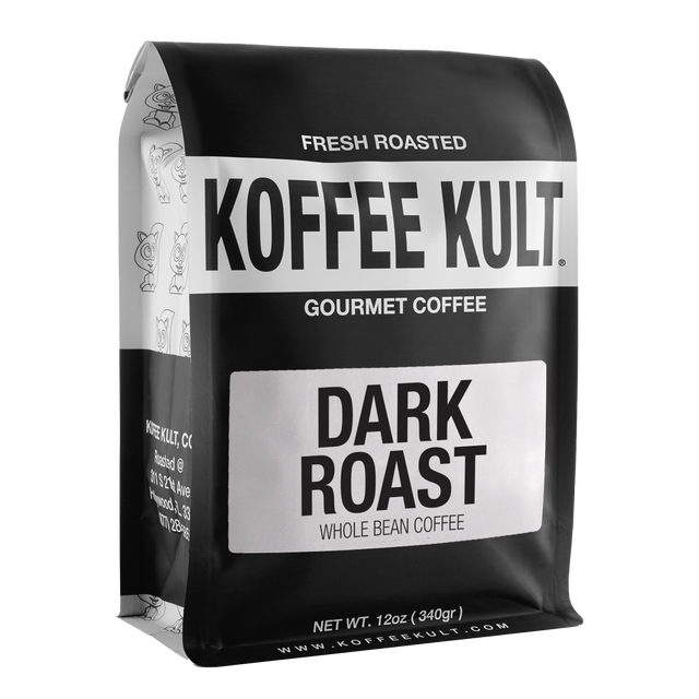 Dark Roast 12oz whole bean coffee
