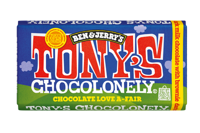 Tony's Chocolonely Dark Milk Chocolate with Brownie