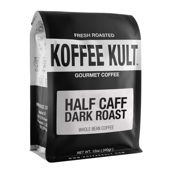 Half Caff Dark Roast: Shadow & Light (Water Process) – Koffee Kult
