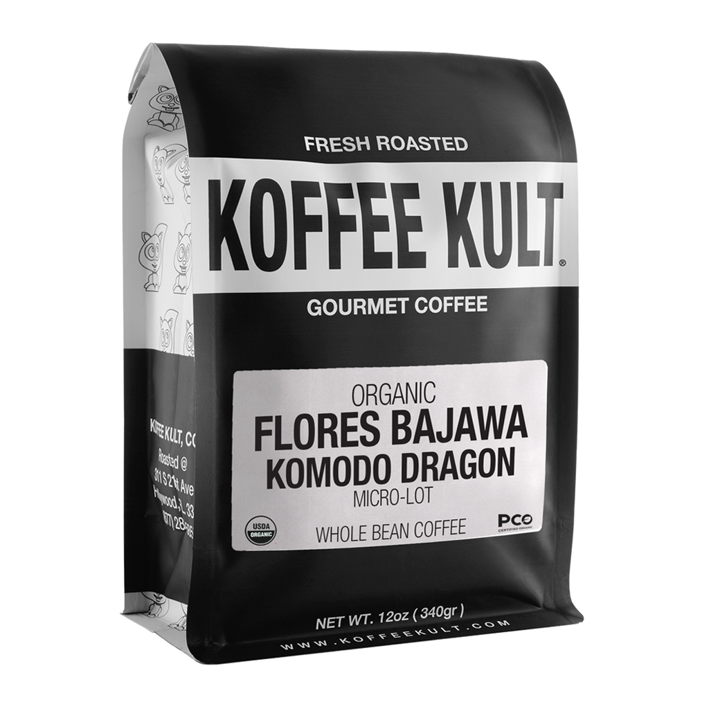 Flores Bajawa Komodo Dragon Coffee - Fair Trade Organic – Koffee Kult