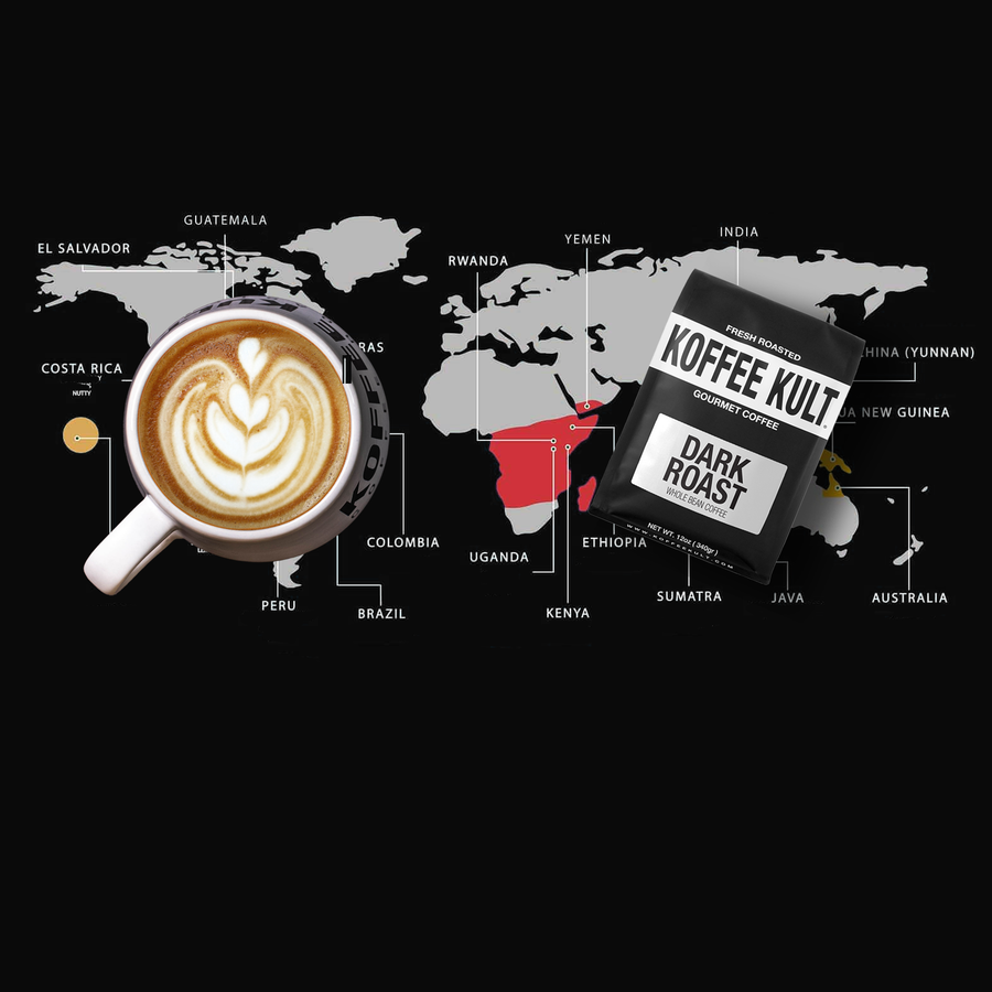 Coffee and Maps Website Header for Mobile