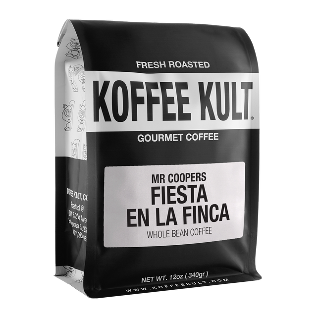 Mr. Cooper's 12oz whole bean coffee