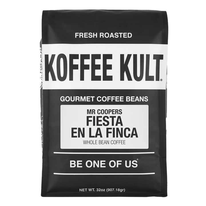 Mr. Coopers 32oz Whole Bean Coffee Front Facing
