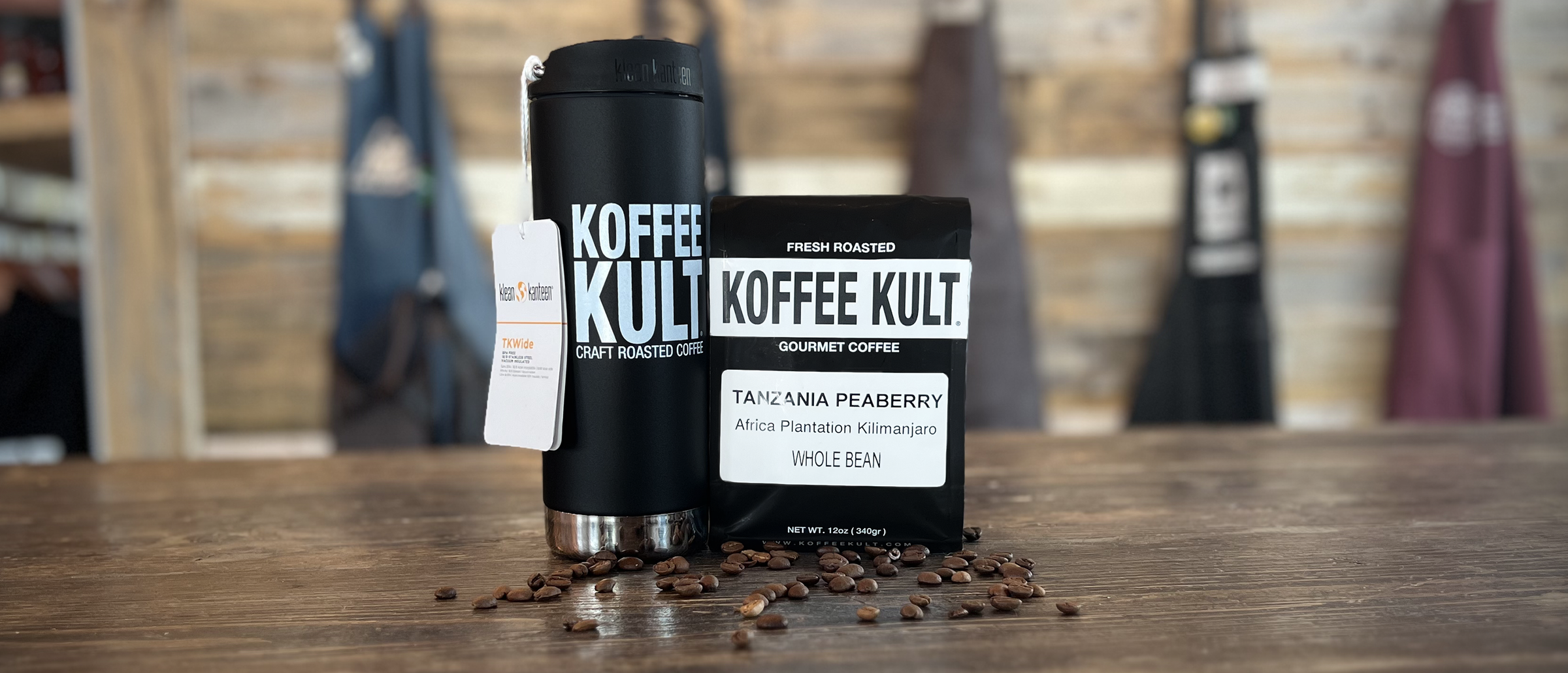 Peaberry Coffee Website Hero