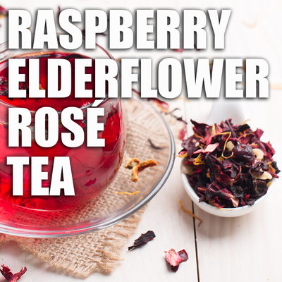 Raspberry Elderflower Rosé Tea - Kult Tea