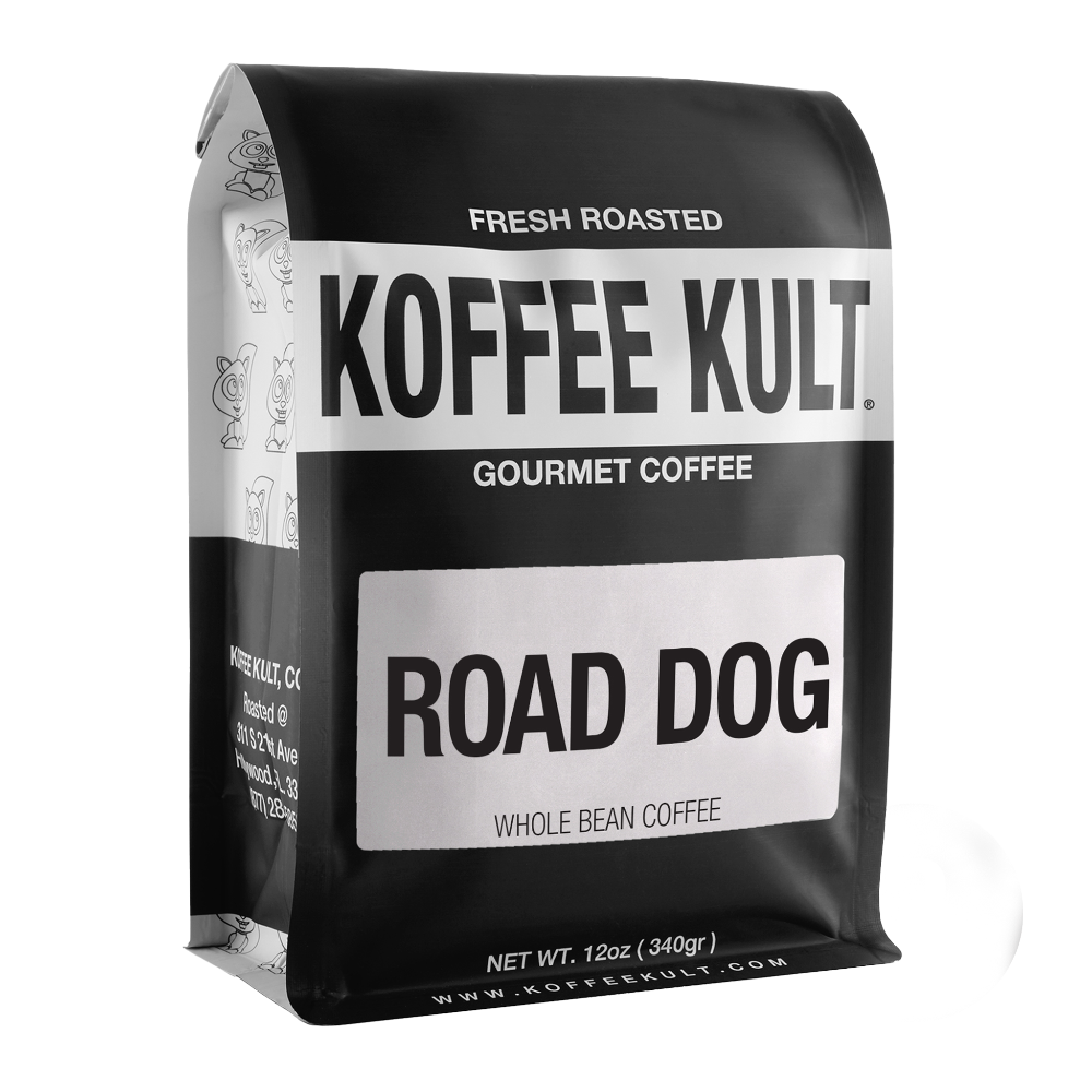 Koffee Kult Road Dog 12oz whole bean coffee