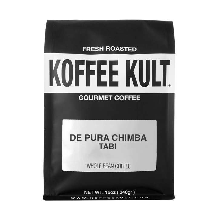 Tabi 12oz Whole Bean Coffee Front Facing