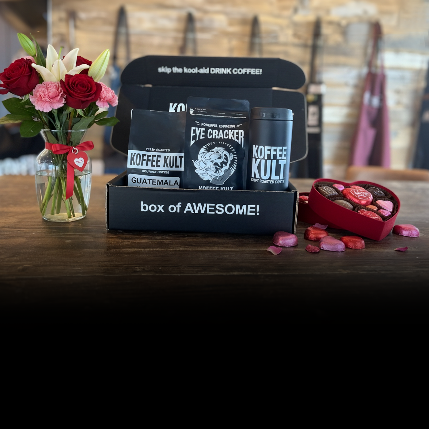 Valentine's Day Gift Boxes Hero for Mobile