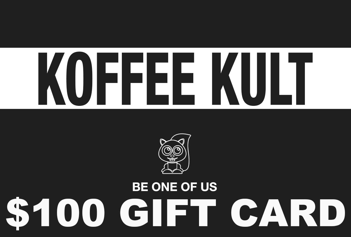$100 Koffee Kult Gift Card