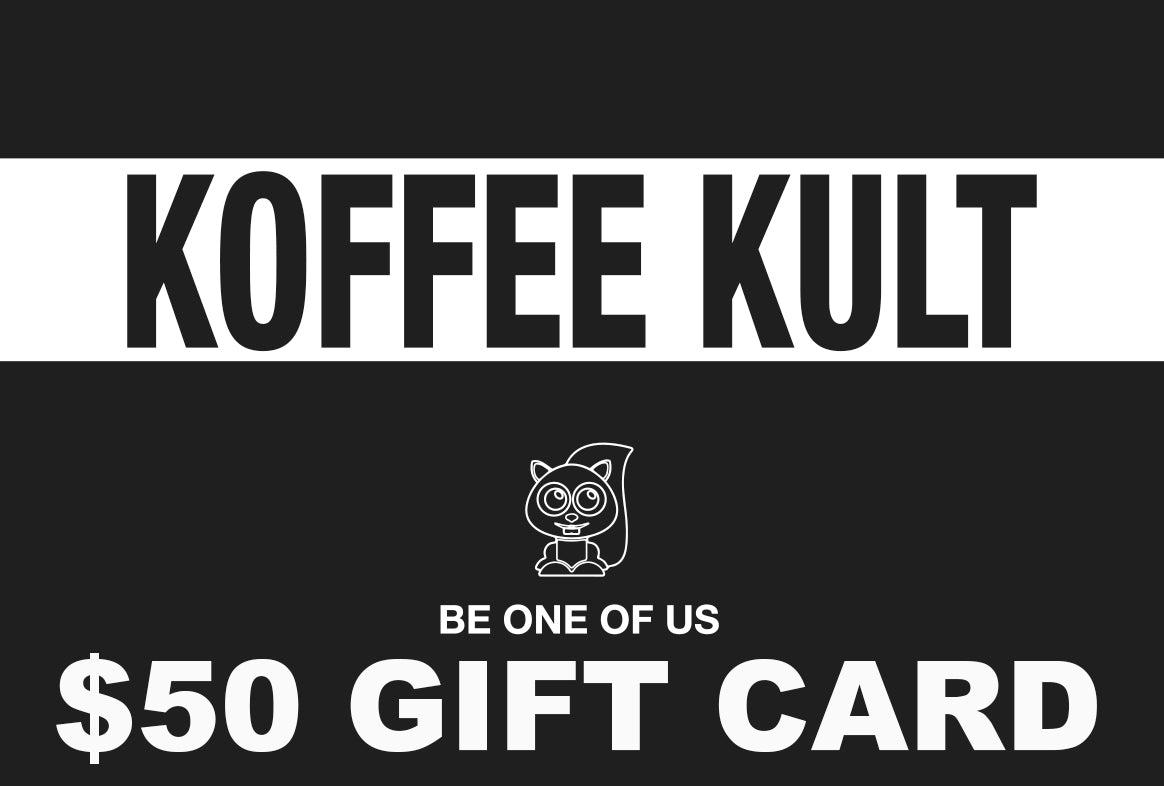 $50 Koffee Kult Gift Card