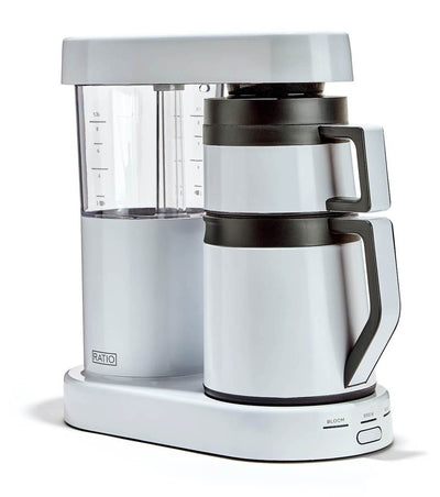 Ratio coffee brewer in white